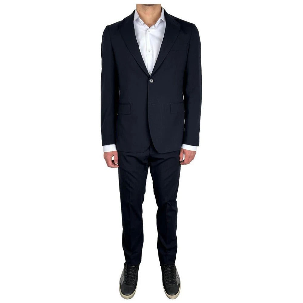 Suits > Suit Sets > Single Breasted Suits - - Aquascutum - Modalova