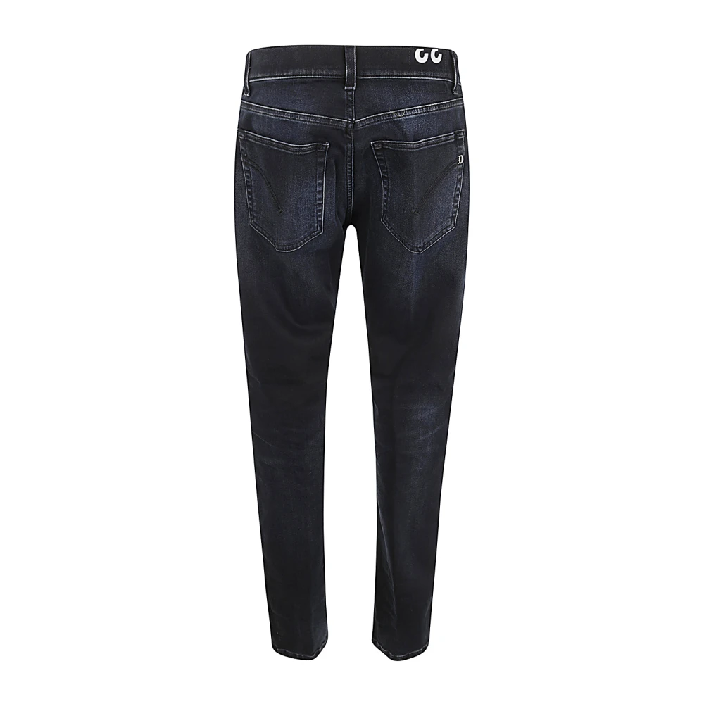 Dondup Blauwe Denim Stretch Jeans Blue Heren