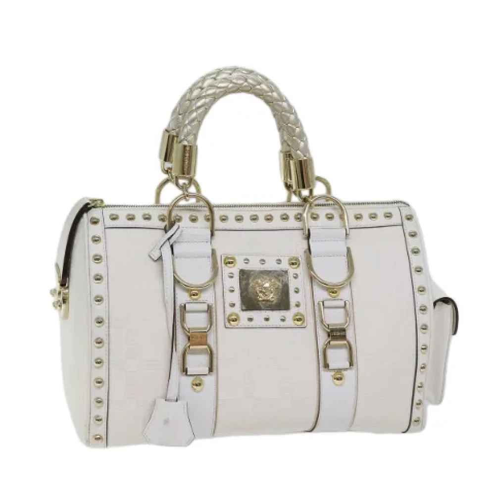 Versace Pre-owned Leather handbags White Dames