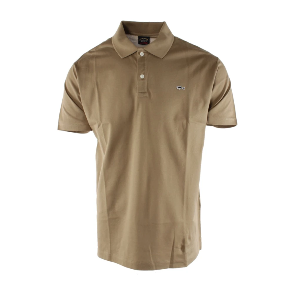 Paul & Shark Men's Green Cotton Polo Shirt - Polo Shirts - M - Tops