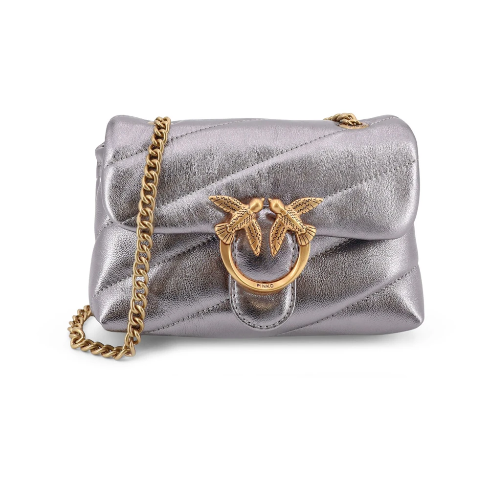 Pinko Women's Gray Mini Bag - Mini Bags - One Size - Bags