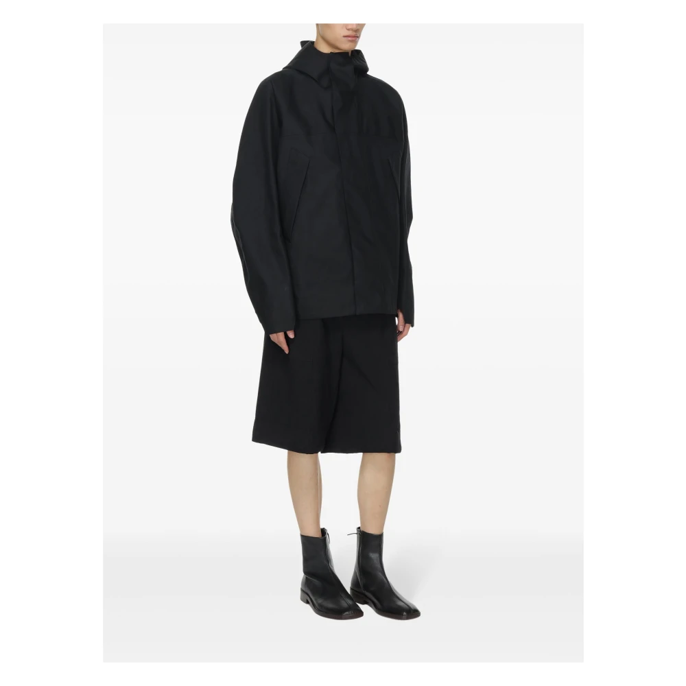 Lemaire Technische Parka Jas Black Heren
