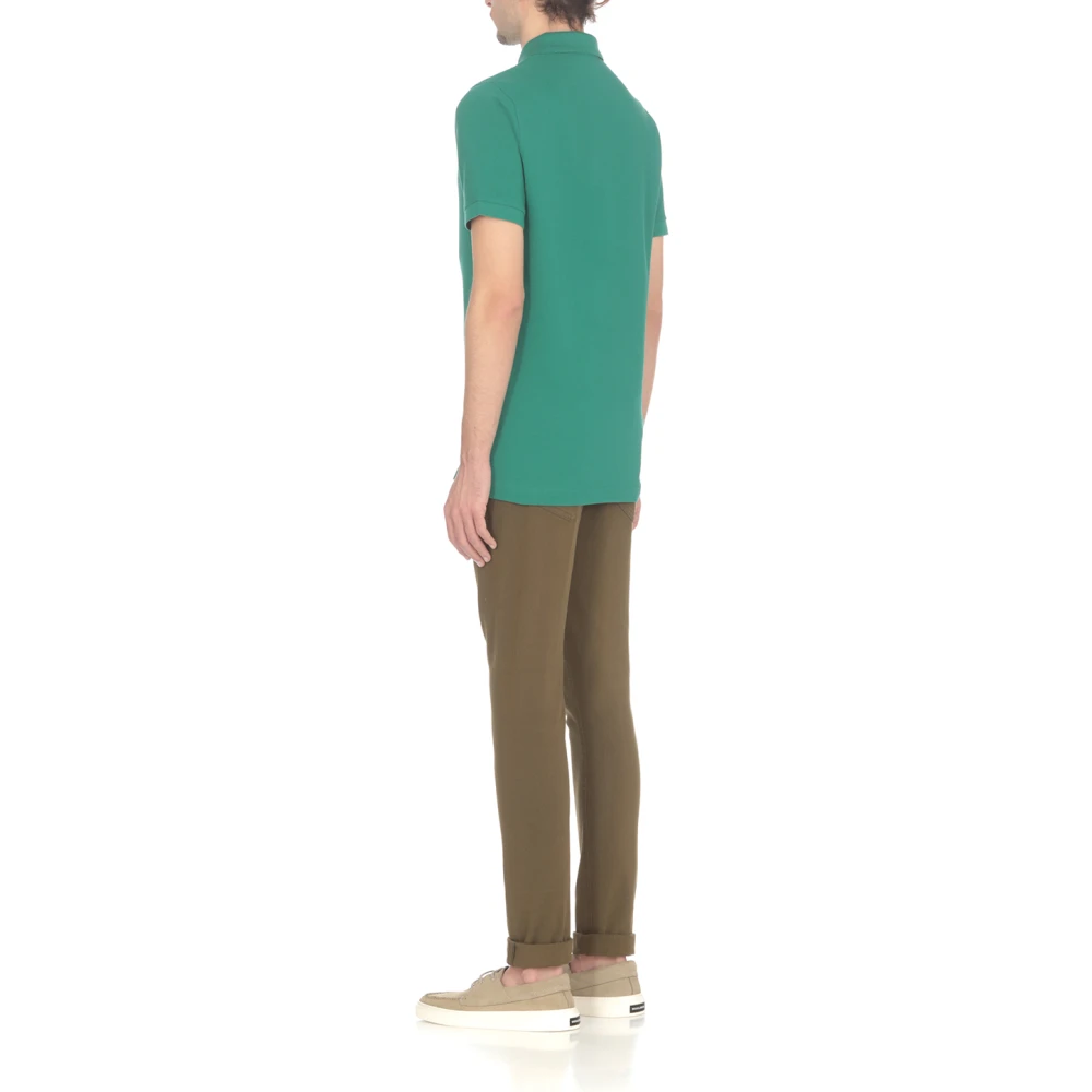 Fay Polo Shirts Green Heren