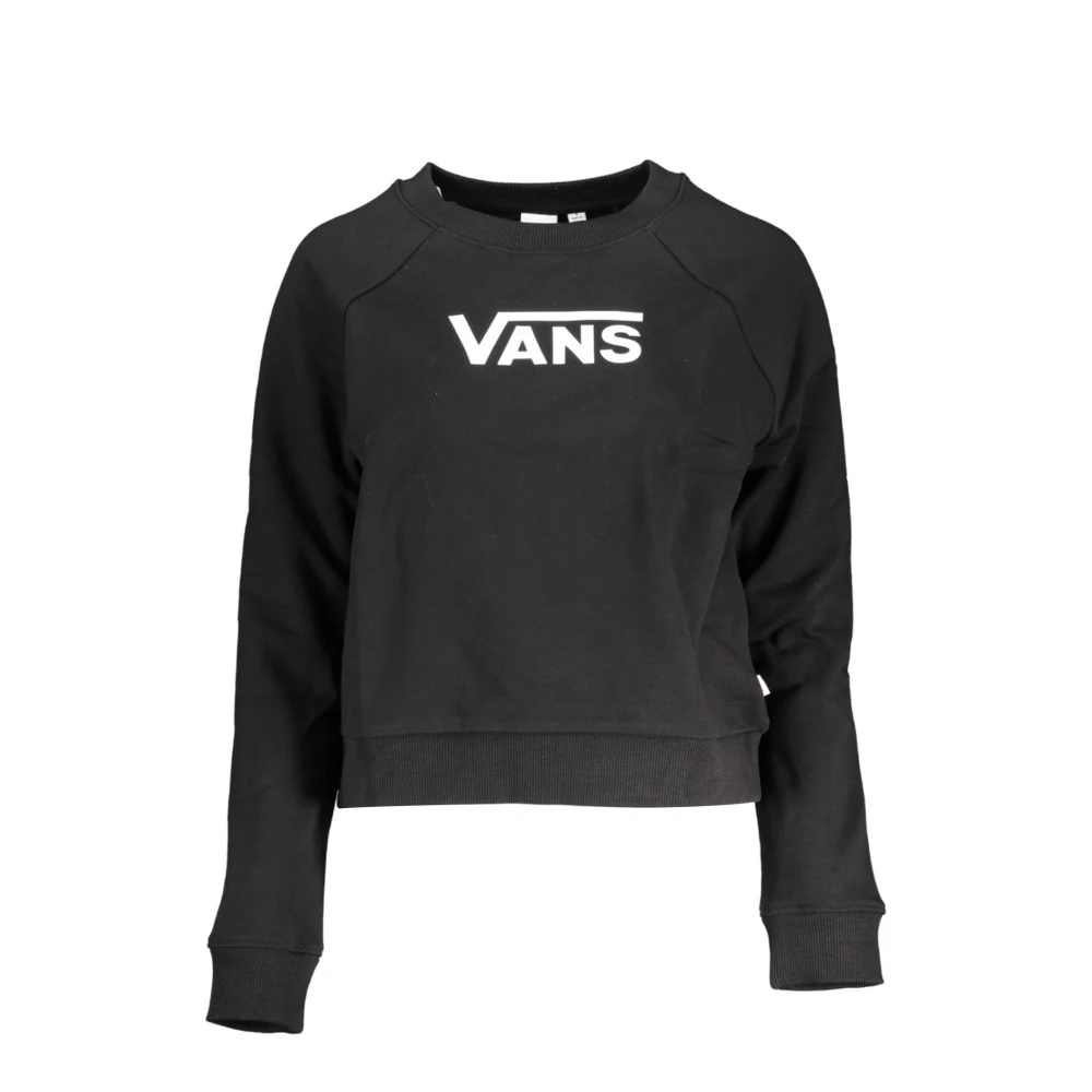 Vans Women's Black Zip Sweatshirt Long Sleeve - Sweatshirts - Xs - Sweatshirts & Hoodies