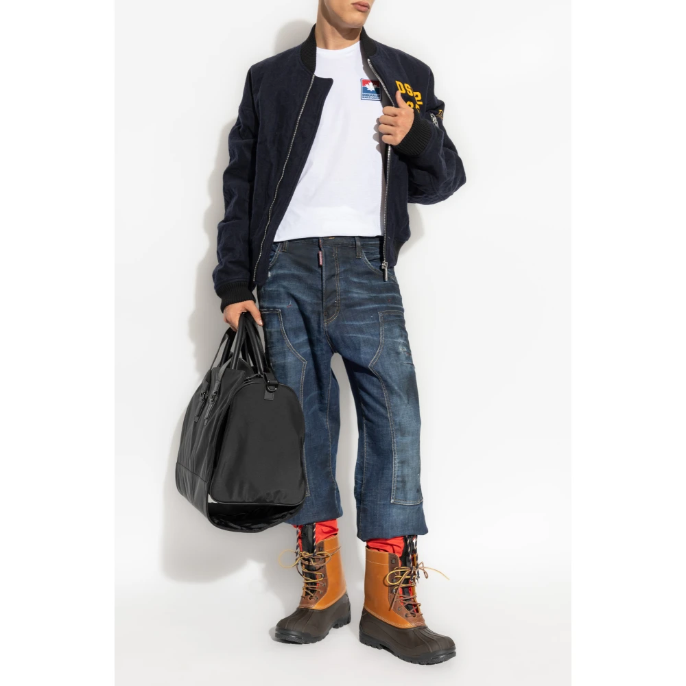 Dsquared2 Jas met logo Blue Heren