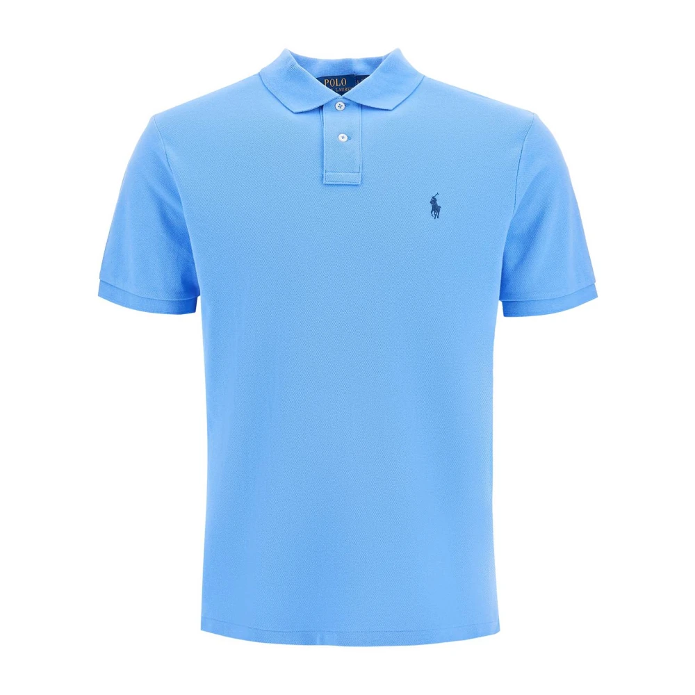 Polo Ralph Lauren Iconisch Pony Logo Kortemouw Polo Blue Heren