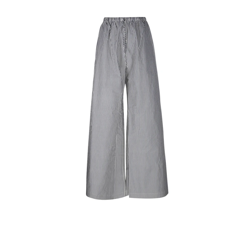 By Malene Birger Navy Stripe Pisca Broek voor Vrouwen By Herenne Birger Blue Dames