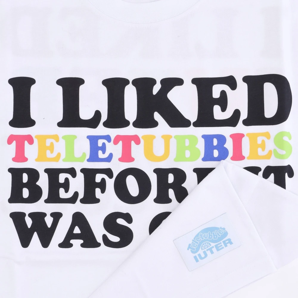 Iuter Coole Teletubbies Witte Heren T-Shirt White Heren