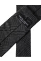 cravate-en-soie-a-carreaux-gris-fonce-pour-hommes