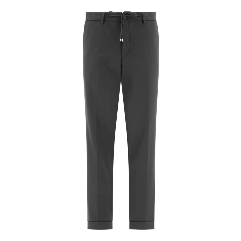 Briglia Grijze Wol Trekkoord Broek Gray Heren