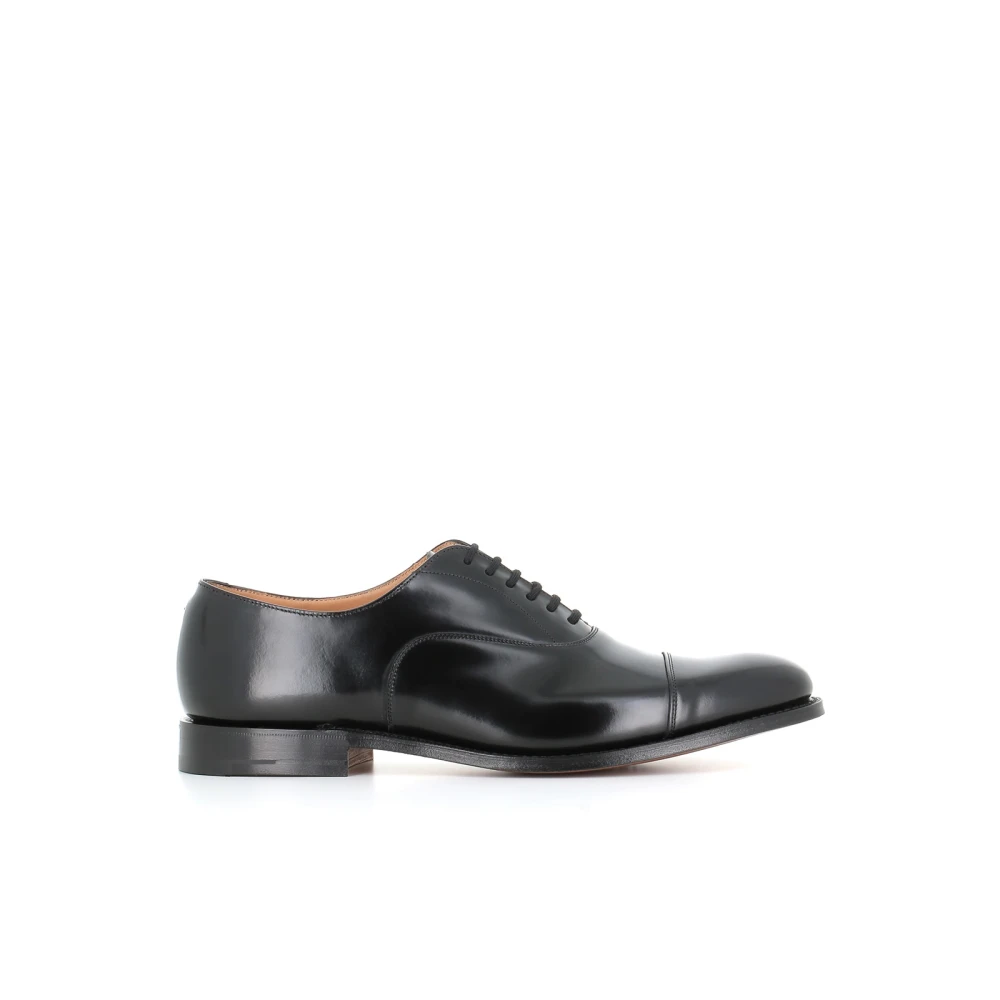 Church's Zwarte Oxford Platte Schoenen Black Heren