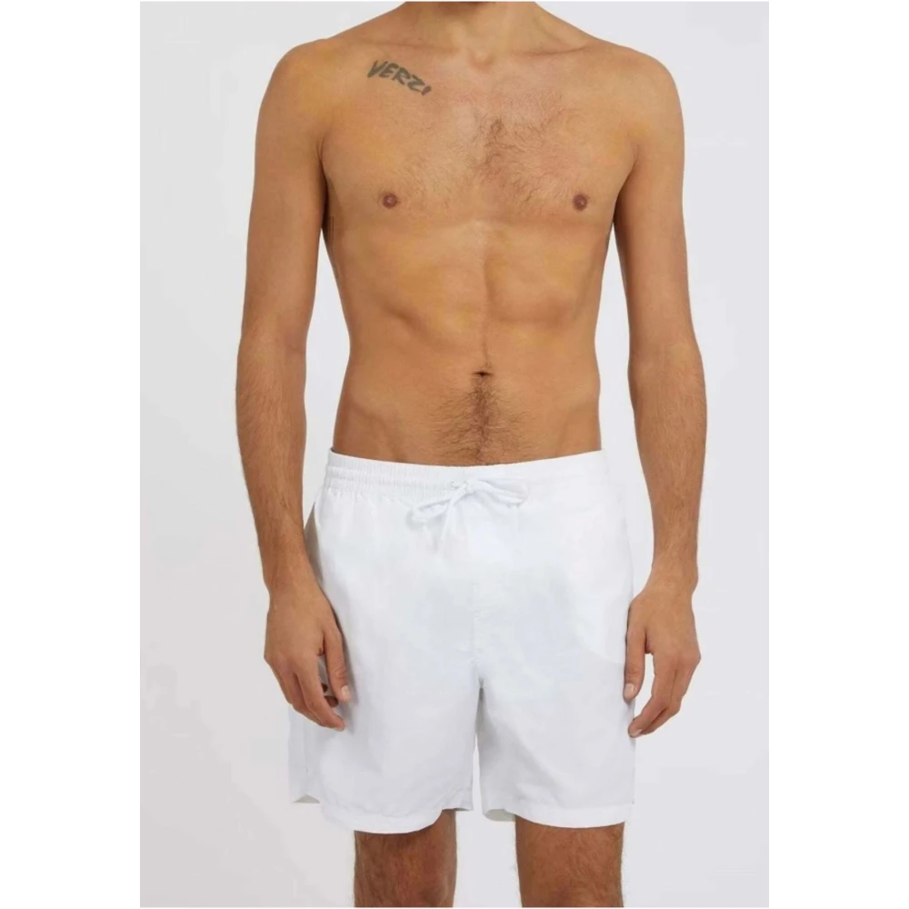 Guess Zwemslip Basic Short White Heren