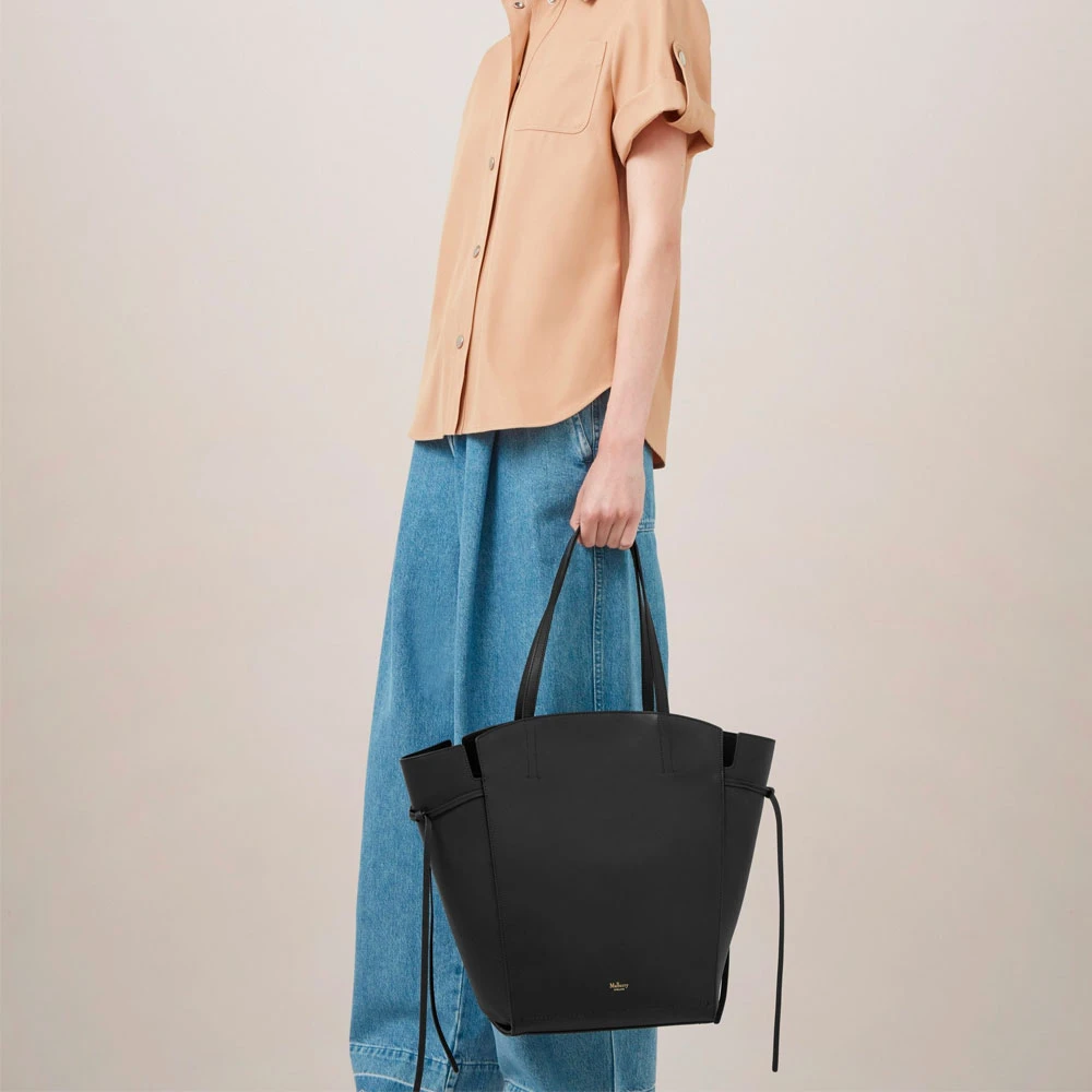 Mulberry Clovelly Tote Zwart Black Dames