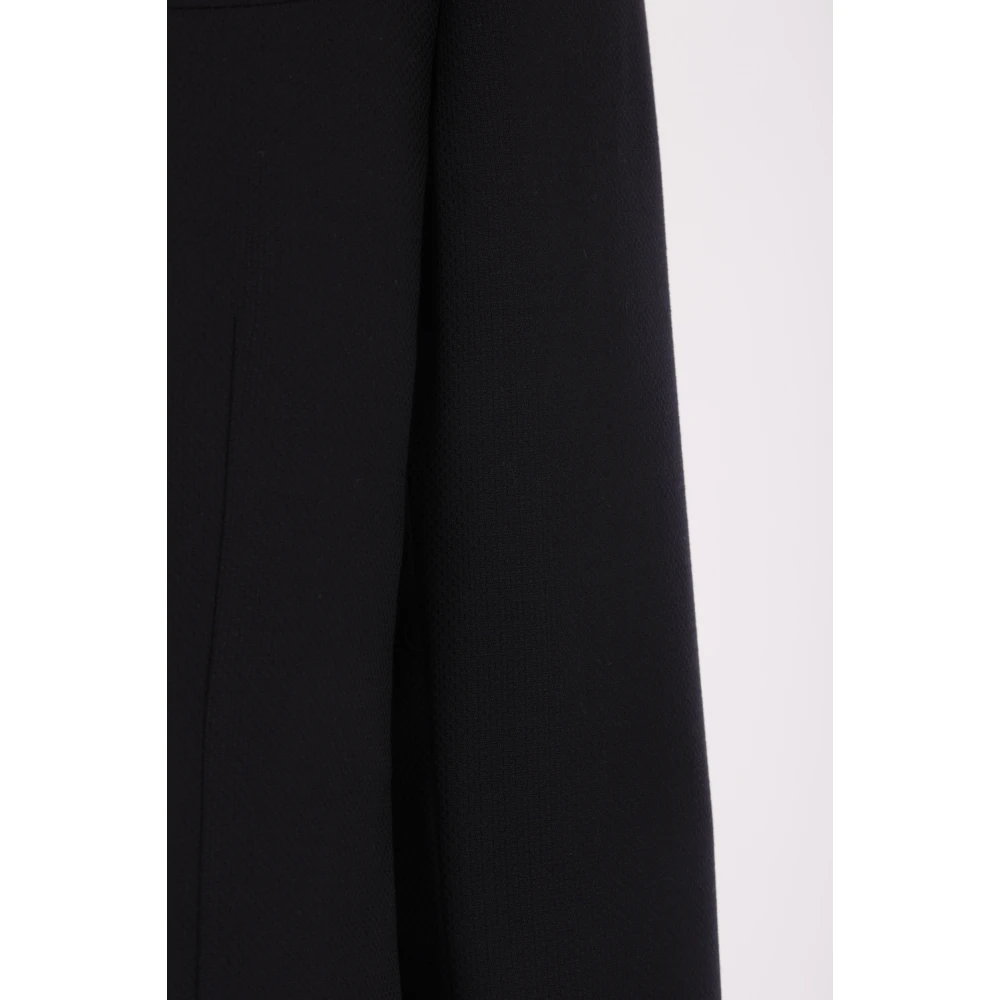 Ermenegildo Zegna Blauwe Wol en Zijden Jas Blue Heren