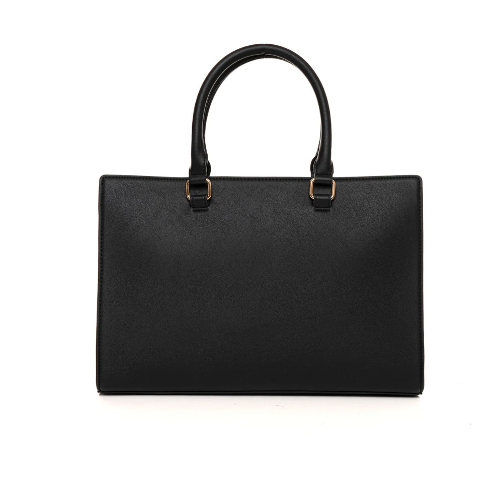 Love Moschino Stijlvolle Handtas met Afneembare Schouderband Black Dames