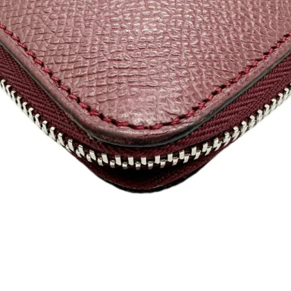 Hermès Vintage Pre-owned Leather wallets Brown Dames