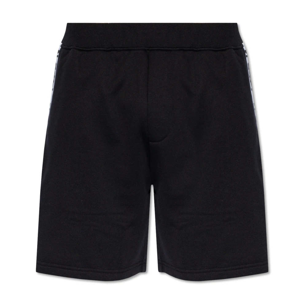 Dsquared2 Zwarte Shorts voor Heren Black Heren