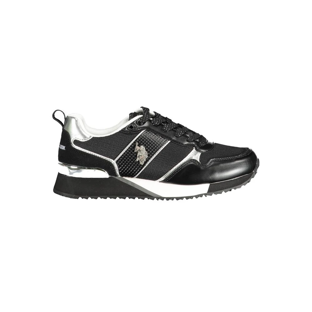 U.s. Polo Assn. Donna Nero Polyester Sneaker