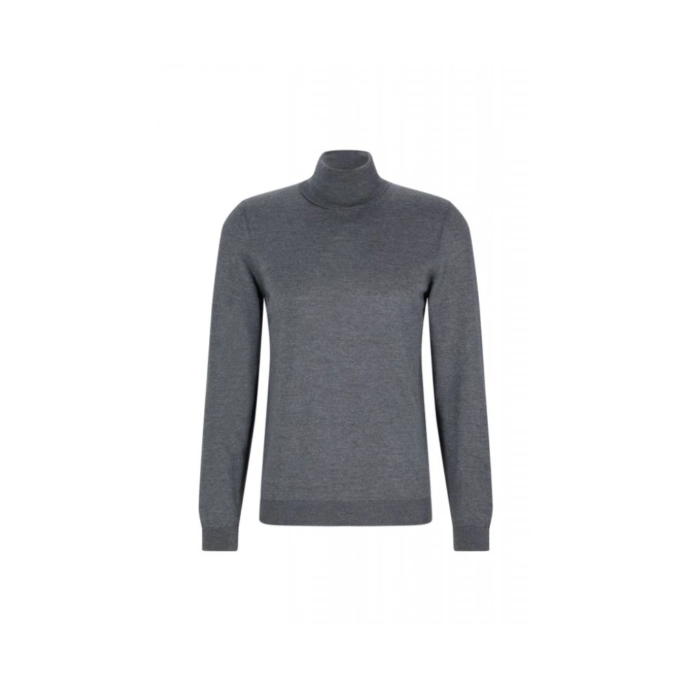 Hugo Men's Gray Musso-P Turtleneck - Turtlenecks - 2XL - Knitwear