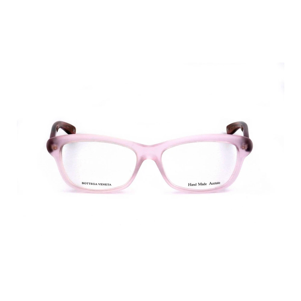Bottega Veneta Lila Havana Pink Bicolor Acetaatmonturen Pink Dames