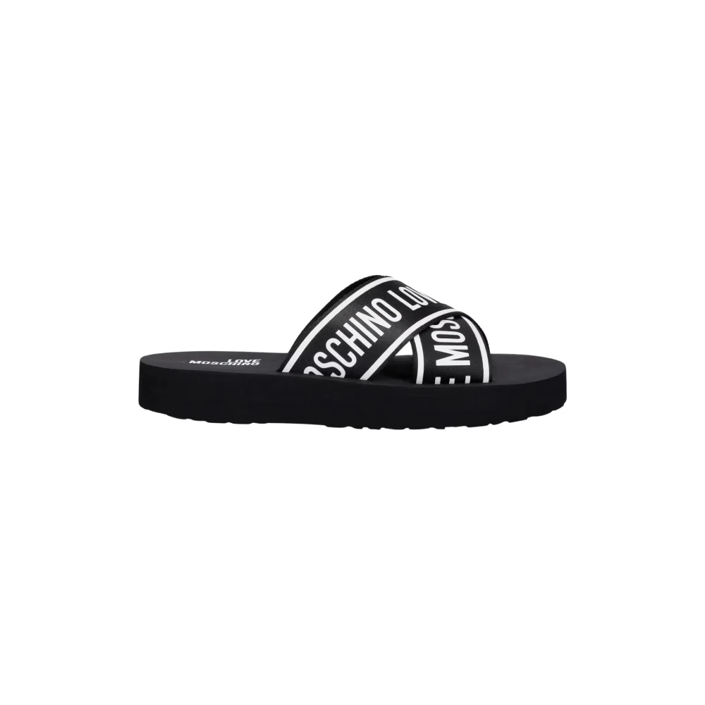Love Moschino , Damen, Schuhe, Schwarzk, 38 Eu