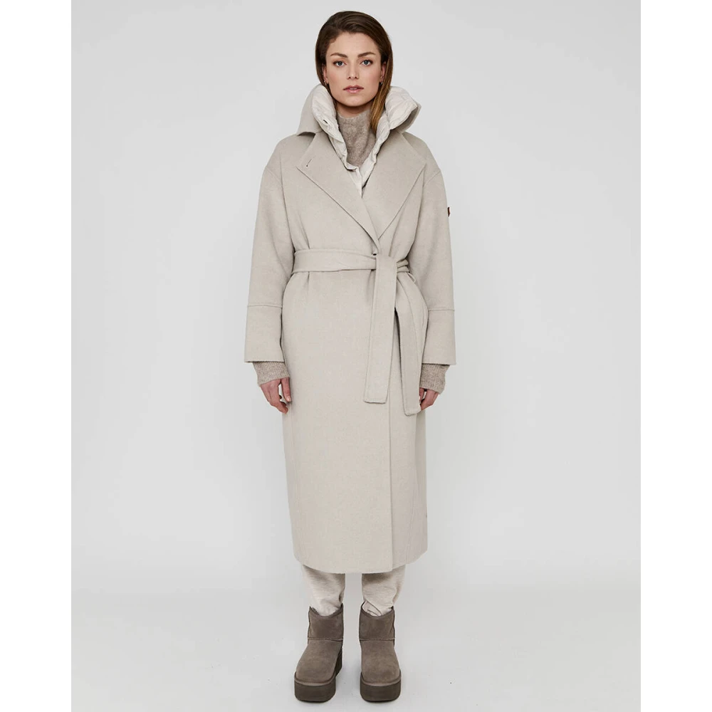 Moscow Leuke Jas Beige Dames