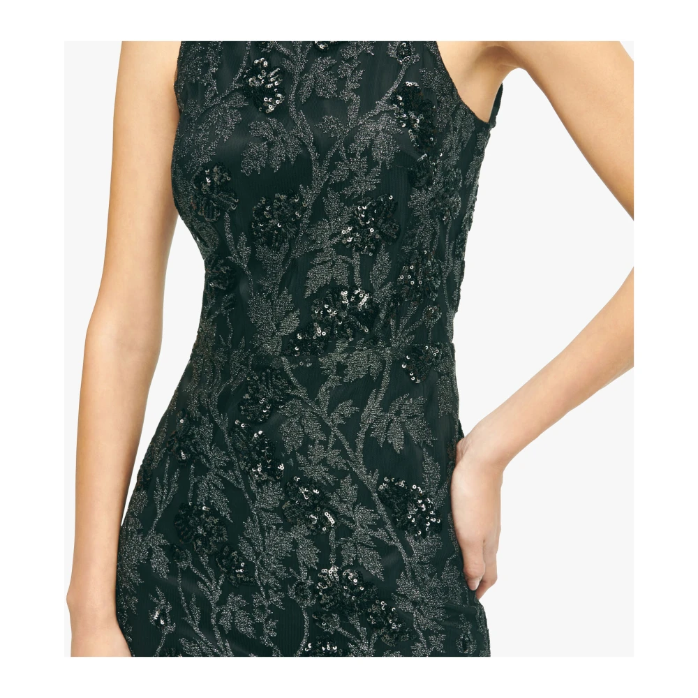 Brooks Brothers Antracieten Grijs Jurk Black Dames