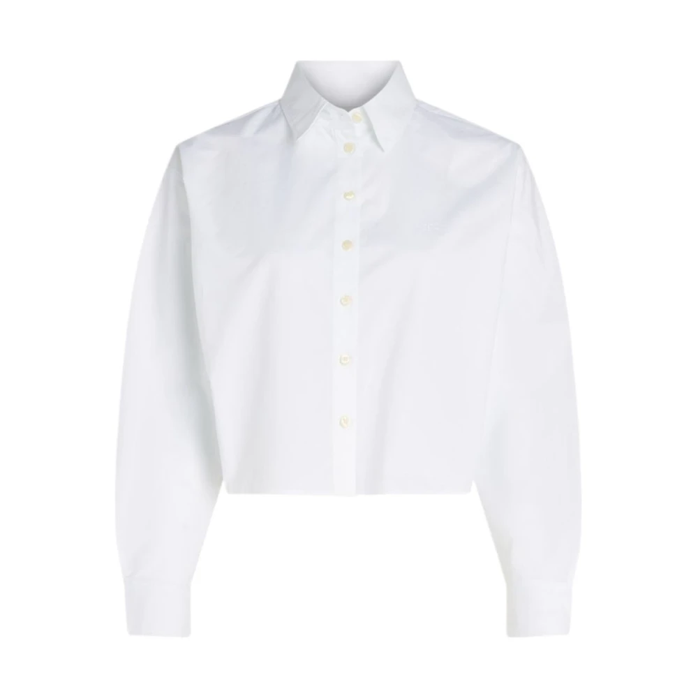 Calvin Klein Jeans Lange mouwen overhemd White Dames
