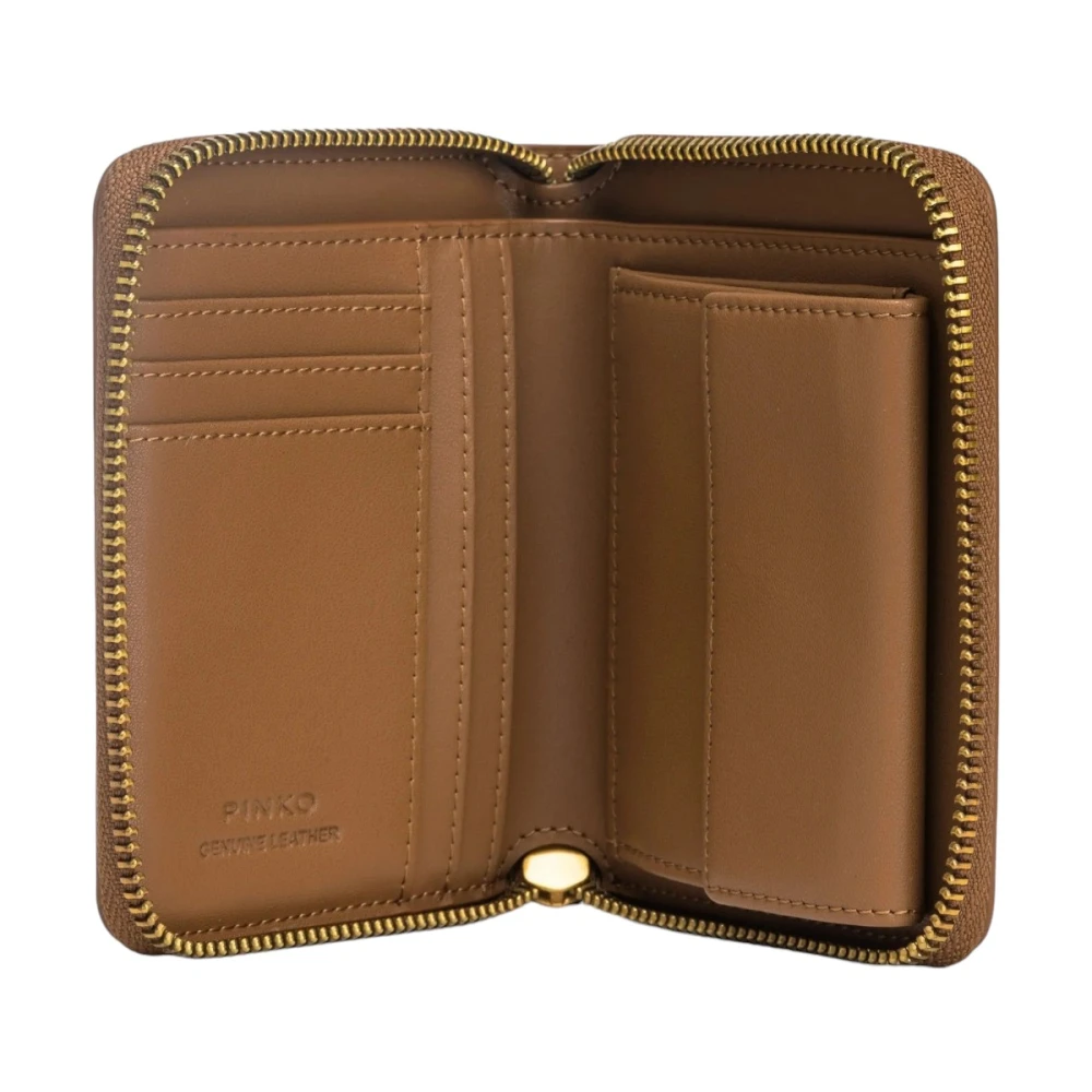 pinko Chic Womens Wallet Brown Dames