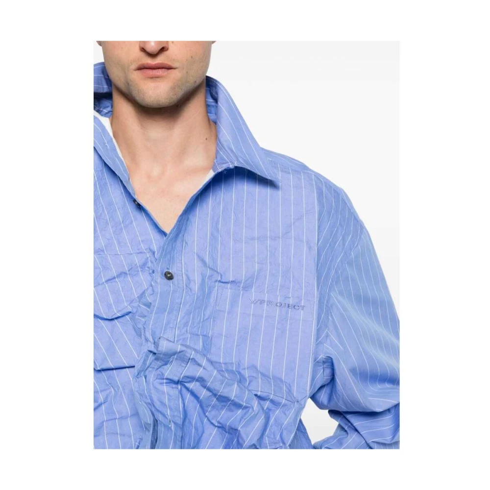 Y Project Casual Shirts Blue Heren