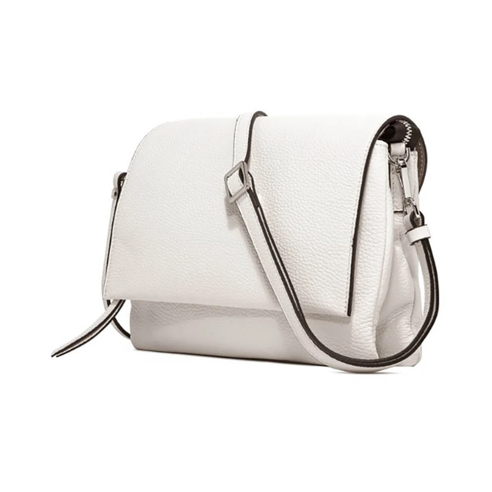 Gianni Chiarini Grijze Leren Handtas met Innovatief Ontwerp Gray Dames