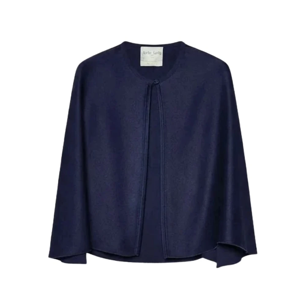 Forte Forte , Damen, Jacken, Blau, S