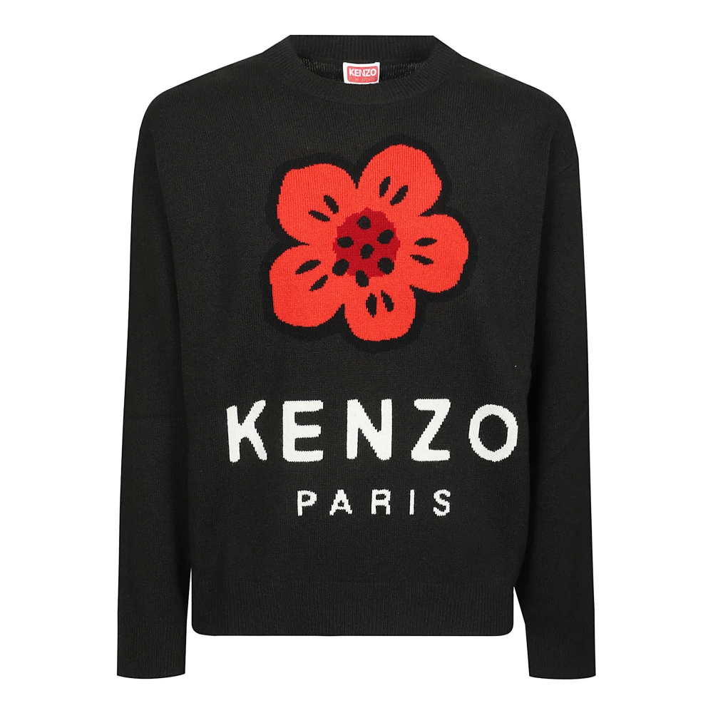 Kenzo Bloemen trui voor vrouwen Black Heren
