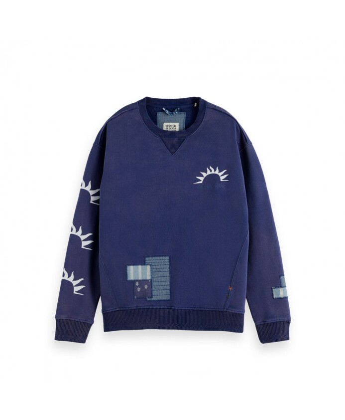 ontspannen-gestikte-patch-sweater