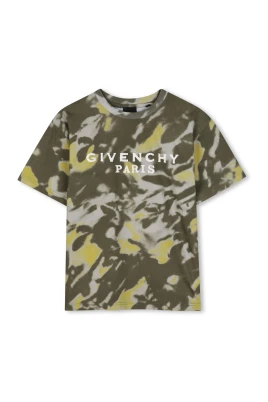 T-shirt med batikmönster