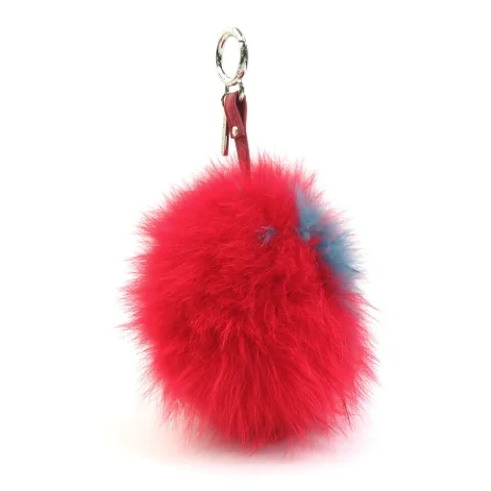 Fendi Vintage Pre-owned Fabric key-holders Red Dames
