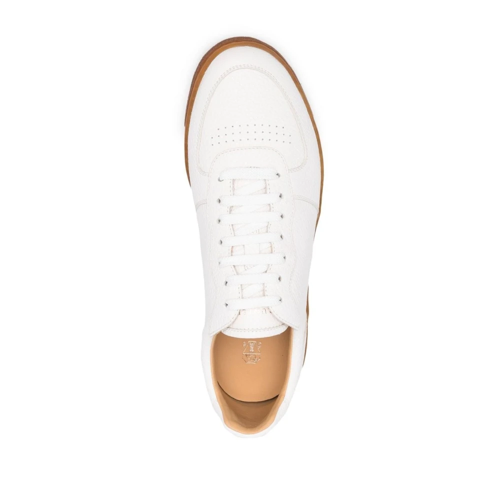 BRUNELLO CUCINELLI C6280 Sneakers Stijl en Comfort Gecombineerd White Heren