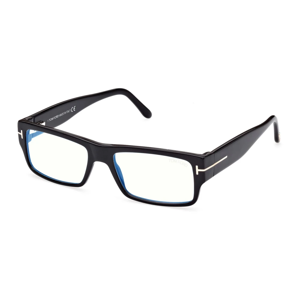 Tom Ford Blauw Blok Brilmontuur FT 5835-B Black Unisex