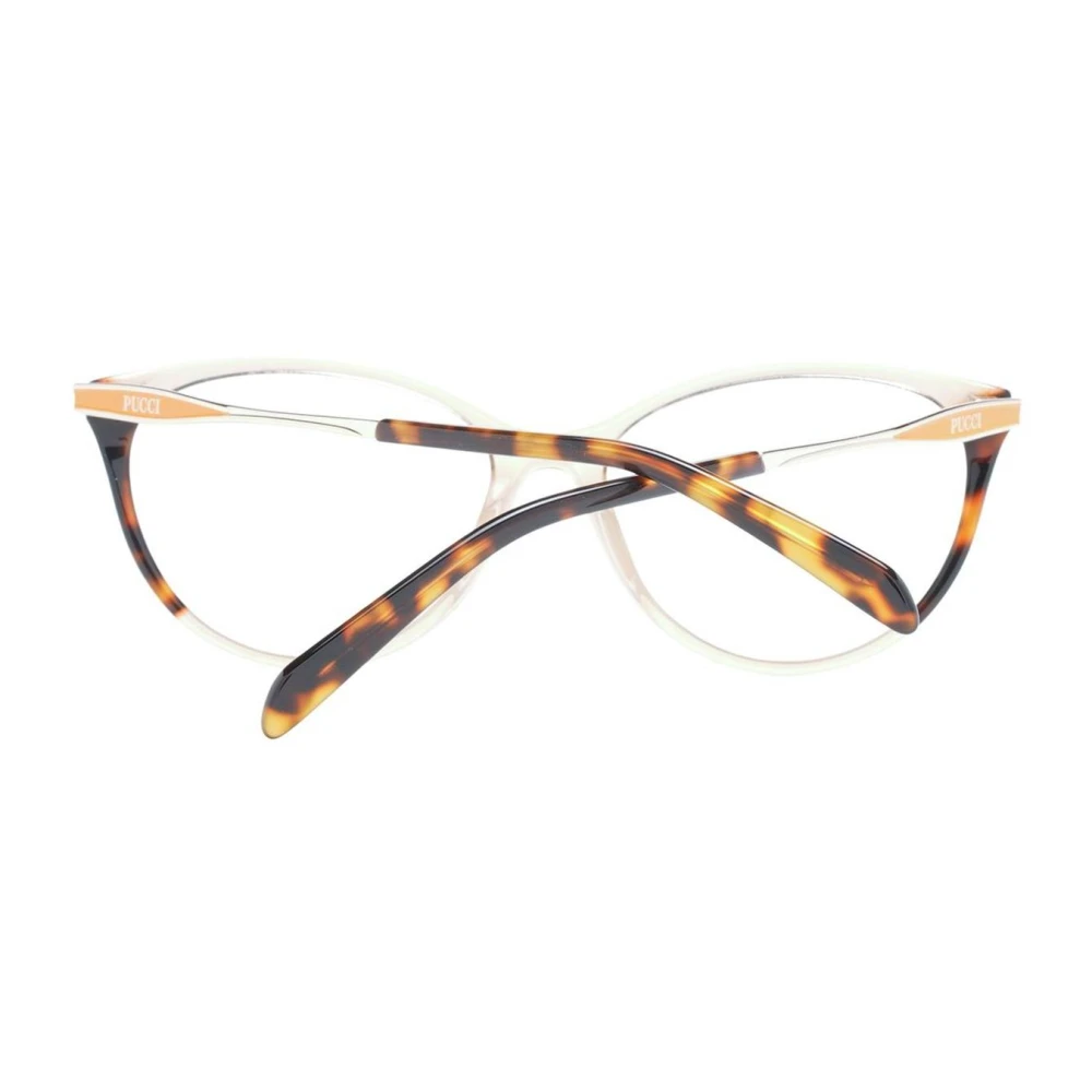 EMILIO PUCCI Bruine Cat Eye Optische Monturen Brown Dames