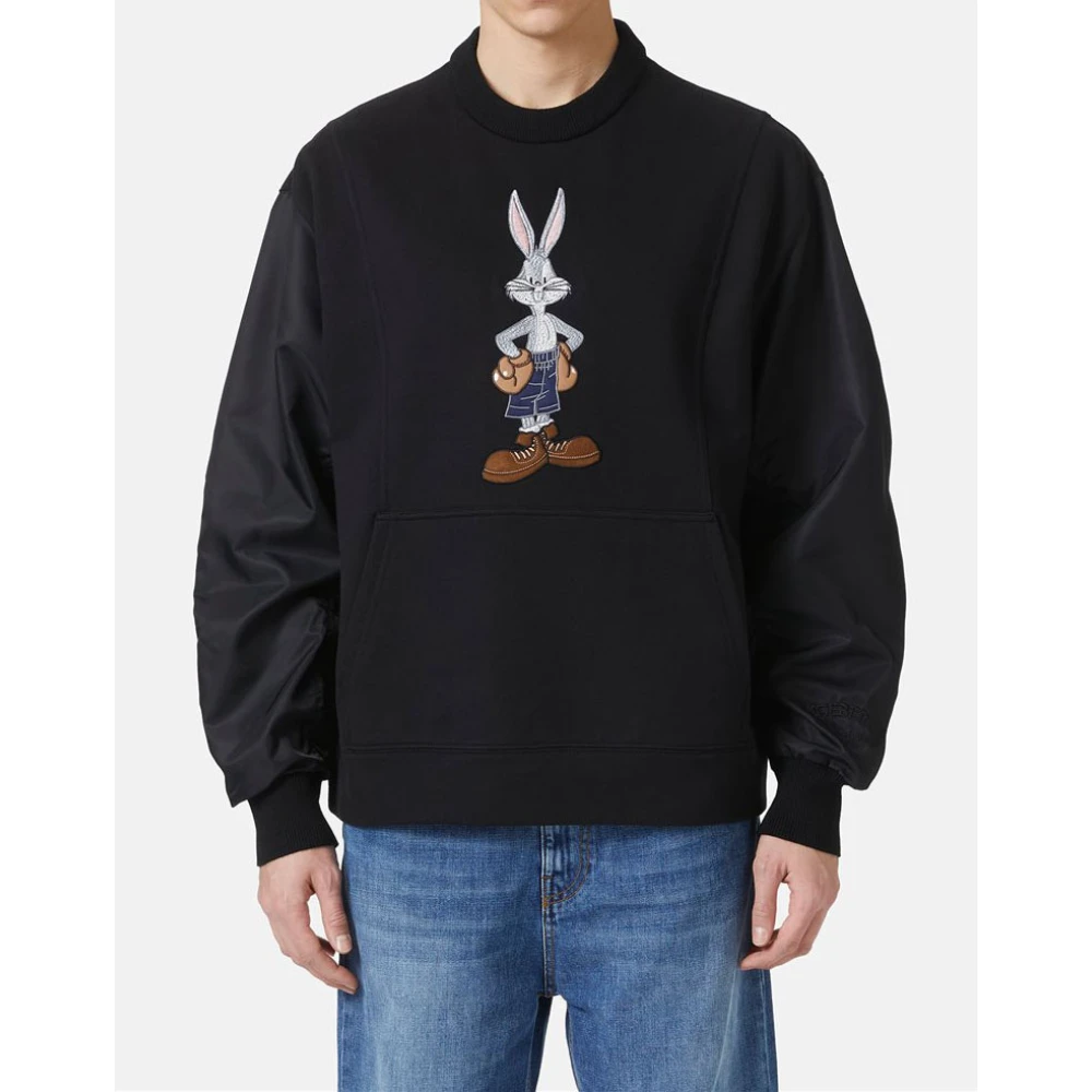 Iceberg De Re-Edit sweatshirt met Bugs Bunny Boxer Black Heren