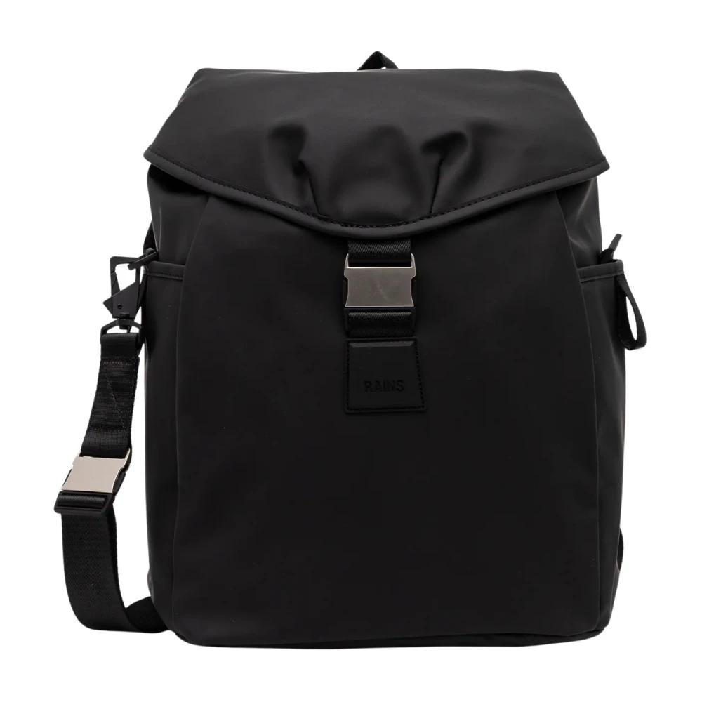 Rains Unisex Nero - Valera Zaino A Secchiello - Bags - One Size