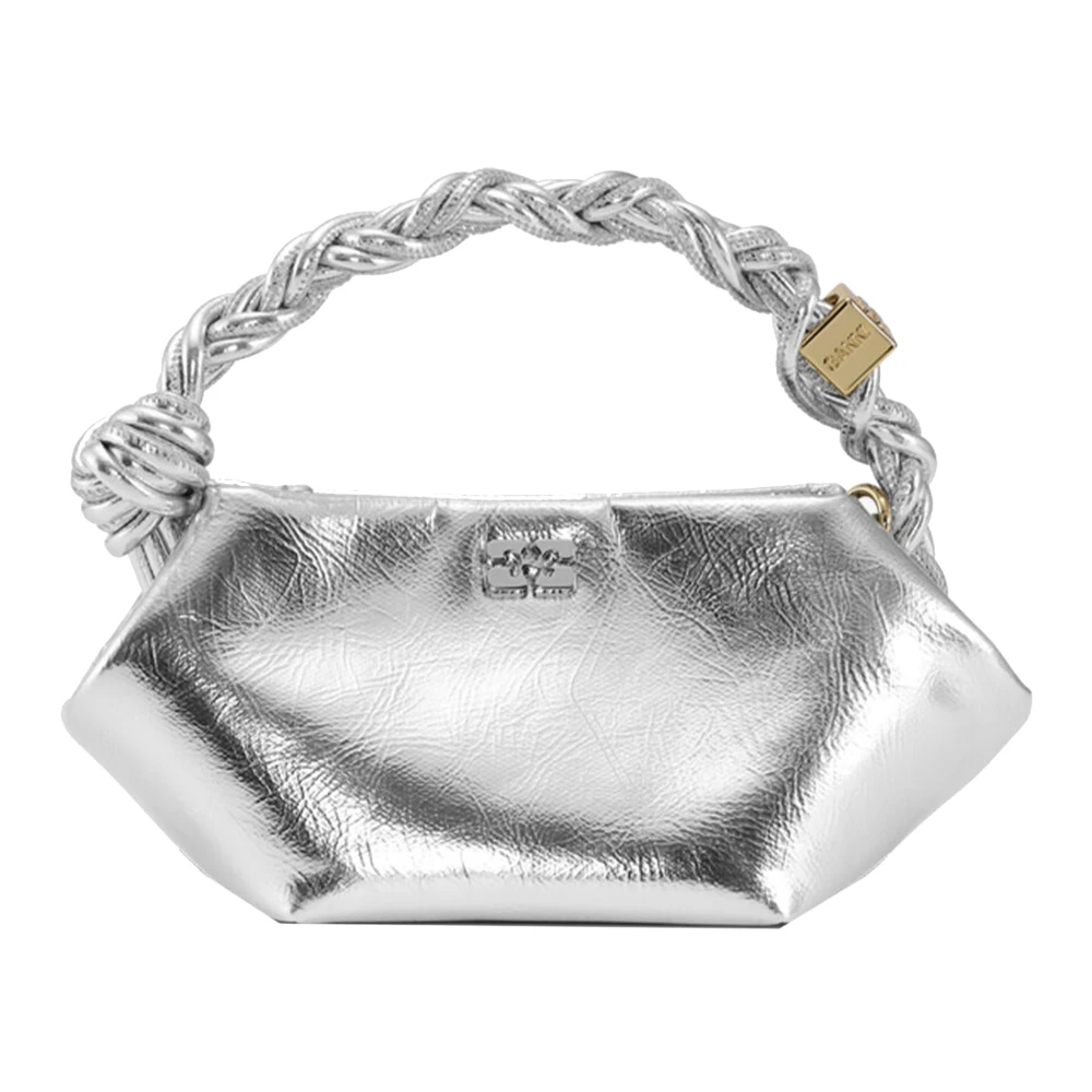 Ganni Stijlvolle Handtas A6595 Gray Dames