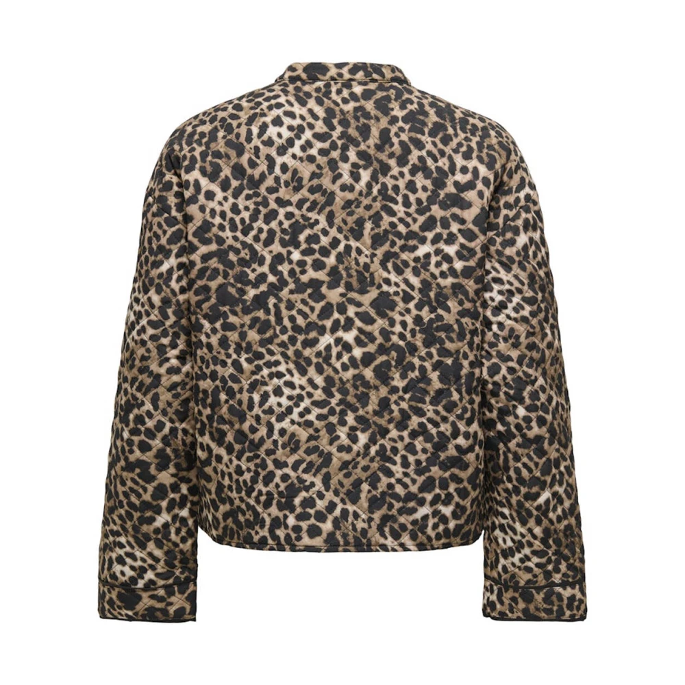 Only Gewatteerde Jas voor Vrouwen Brown Dames