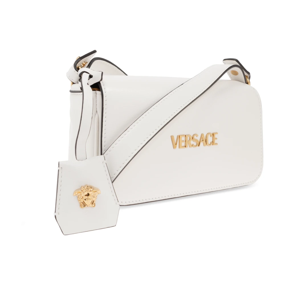 Versace Schoudertas Tag Mini White Dames