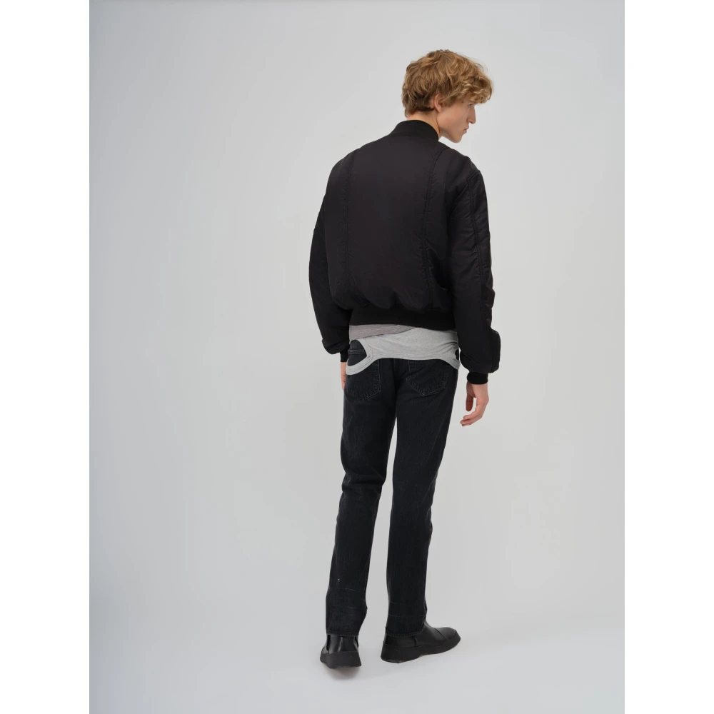 Bacon M Bomber Twill Black Heren