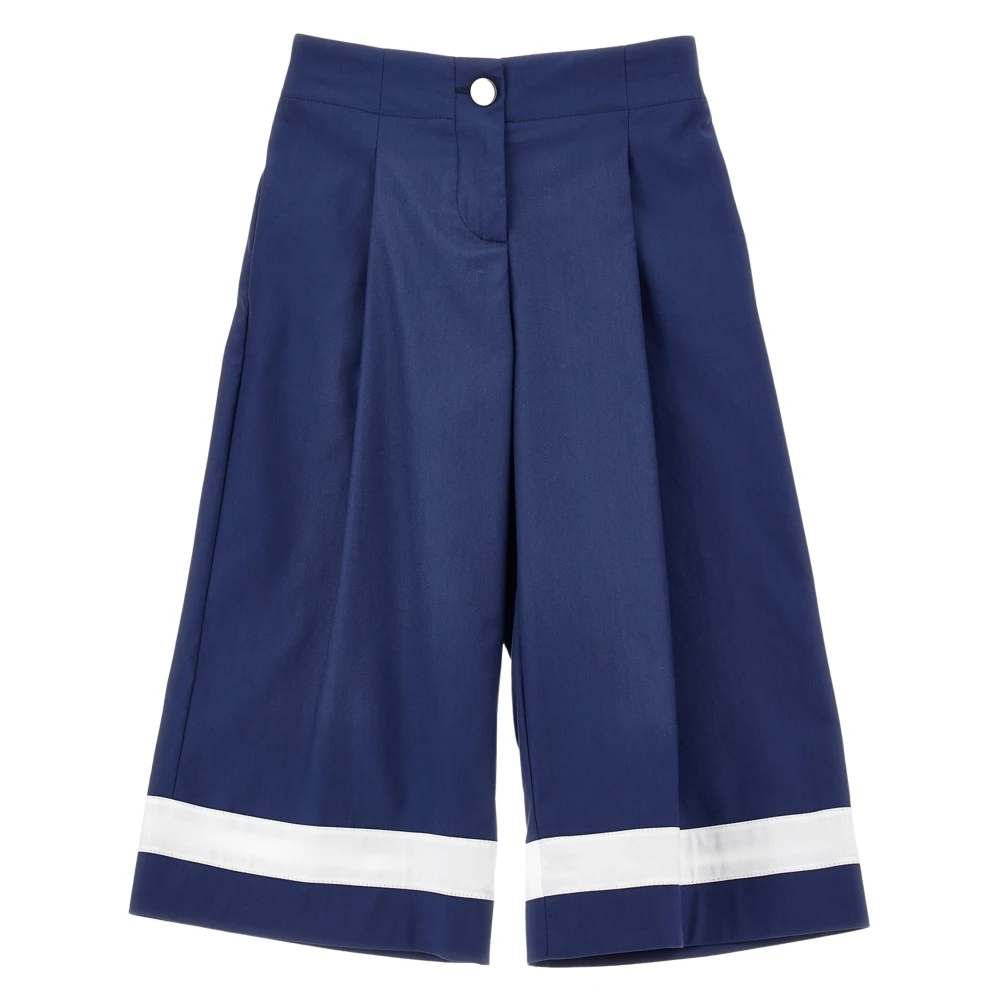 Monnalisa Girls Blue Trousers, 6 Y, Marina Trousers