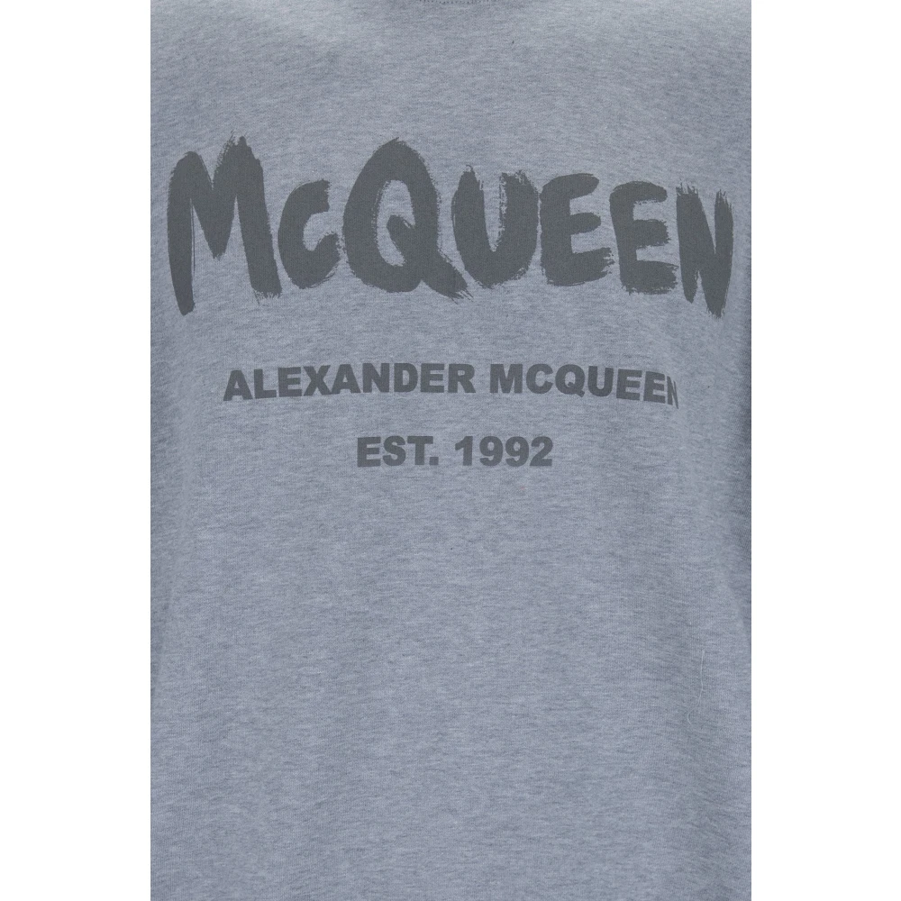 alexander mcqueen Heren Pullover Trui Gray Heren