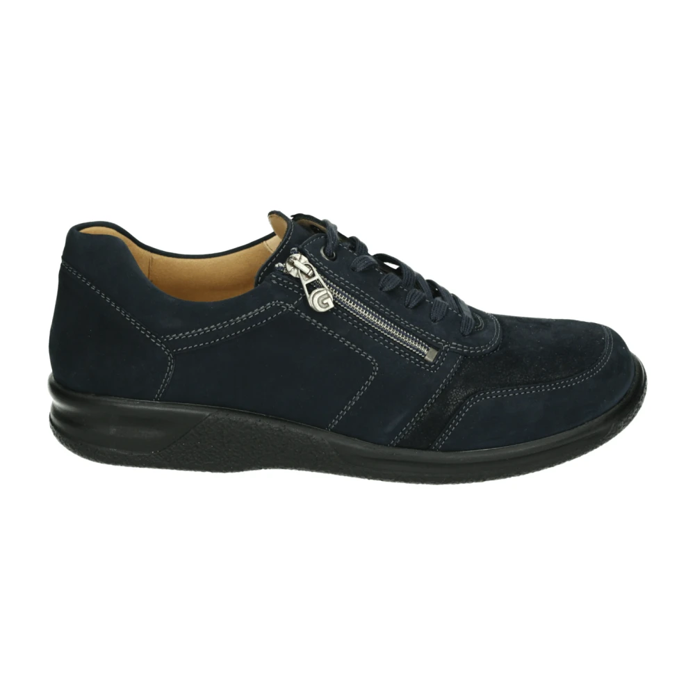 Ganter Blauwe Casual Lage Schoenen Heren Schoenen