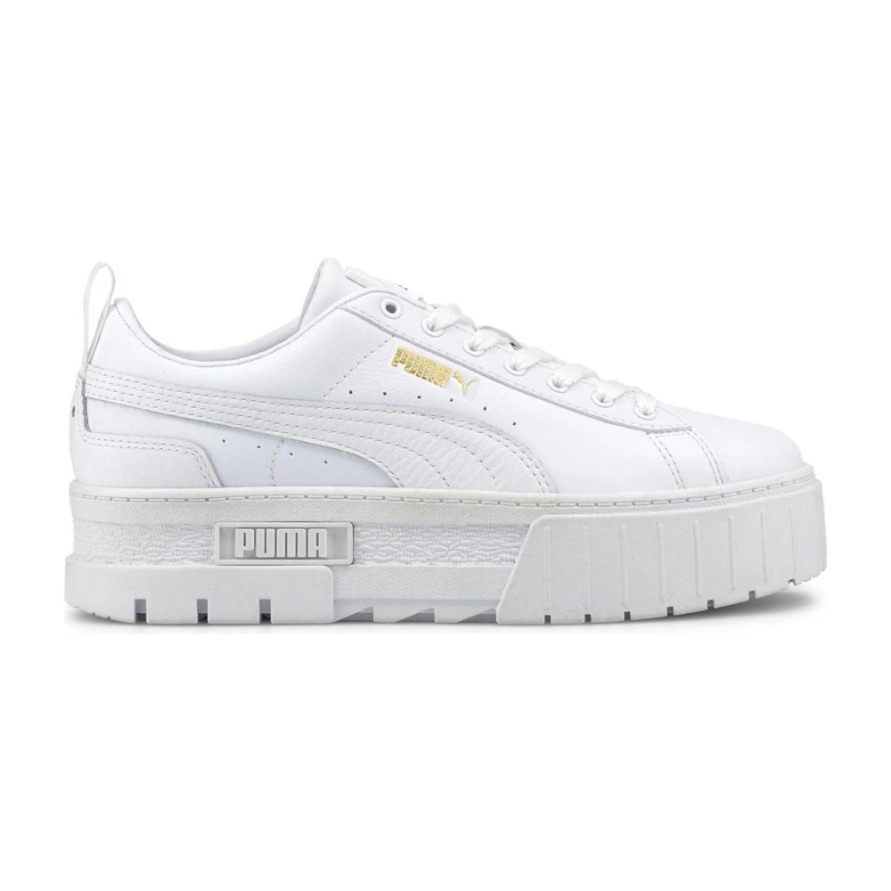 Puma Women's White Sneakers, 8 Uk, Leisure Trainers For