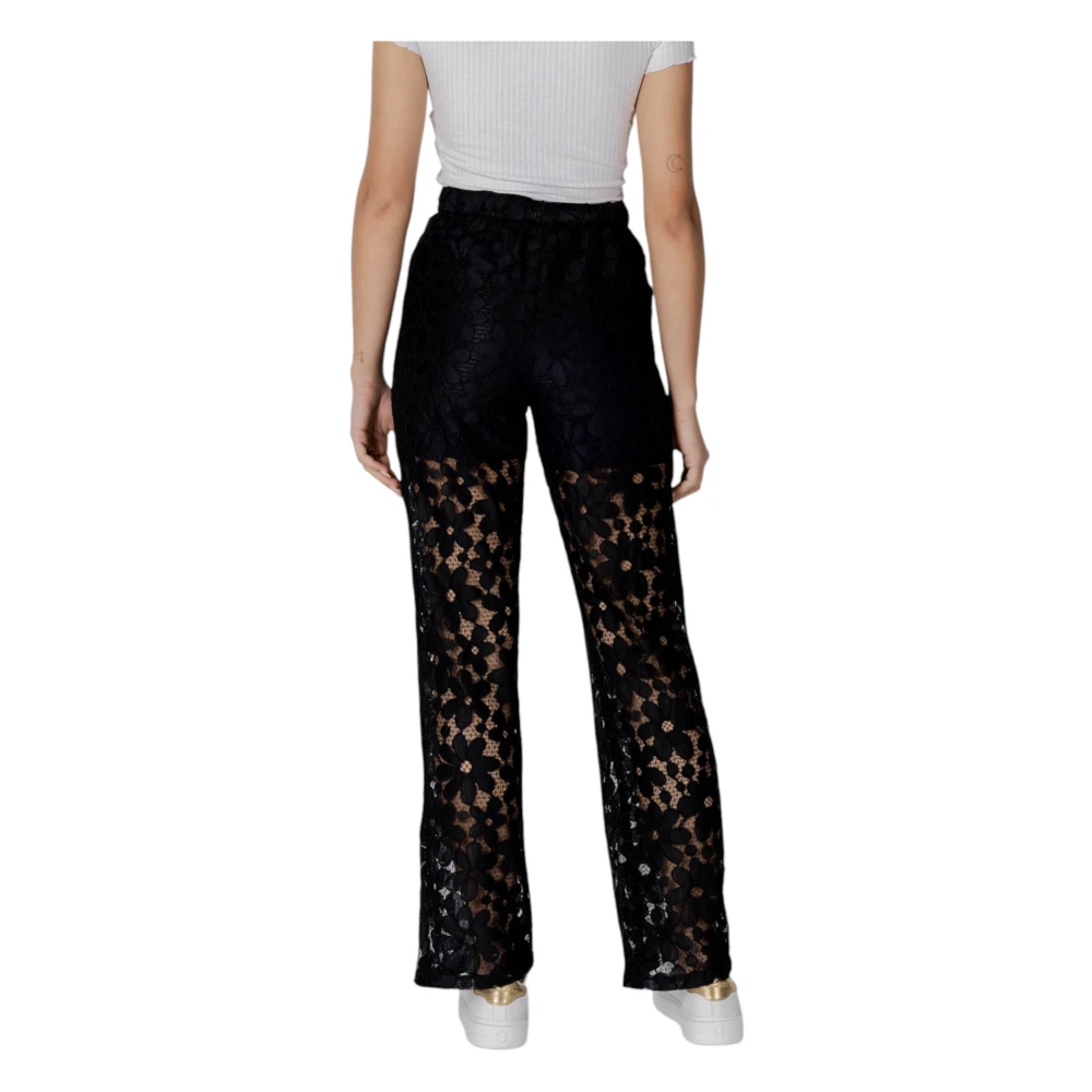 Desigual Palace Pants Collection 100% Polyester Black Dames